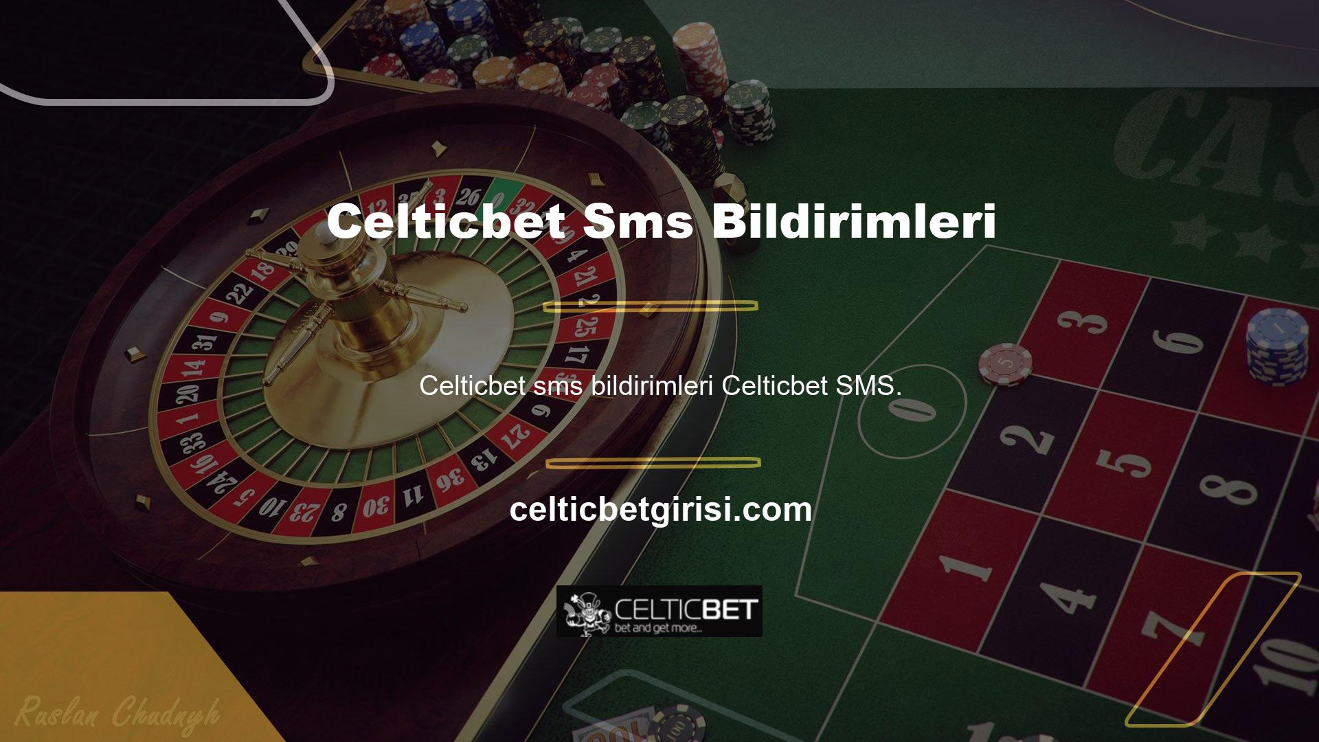 Celticbet SMS tarafından yeni giriş para çekme şikayetlerine erişmenin en basit yolu, SMS tarafından sağlanan yeni giriş adreslerini talep etmek için platform tarafından yeni girişe geri çekilme adresleriyle erişmenin en basit yoludur